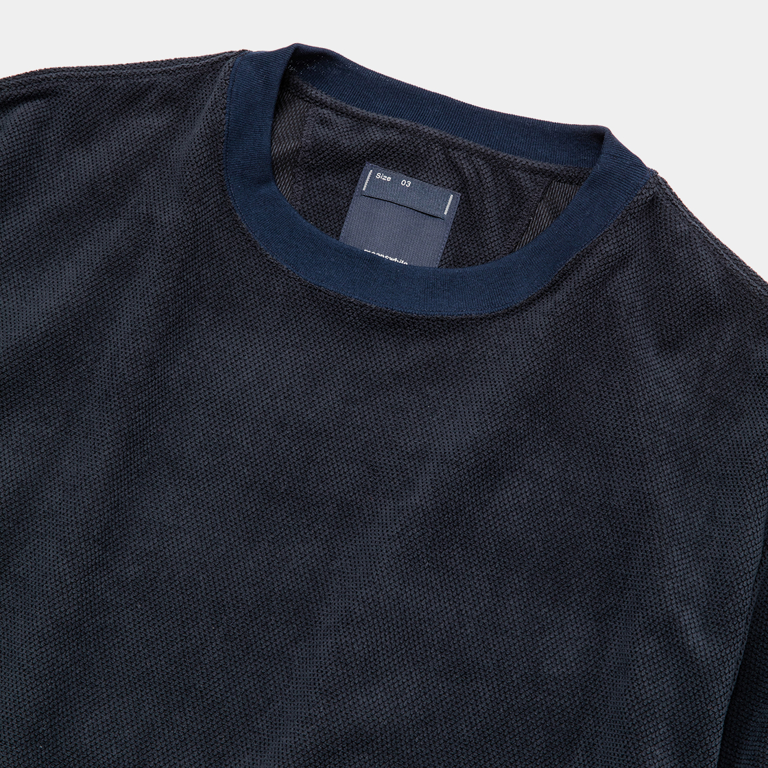 Side Pocket Tee / Navy