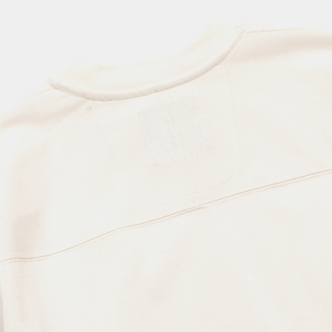 Split Yoke Sleeve L/S Tee / Off White