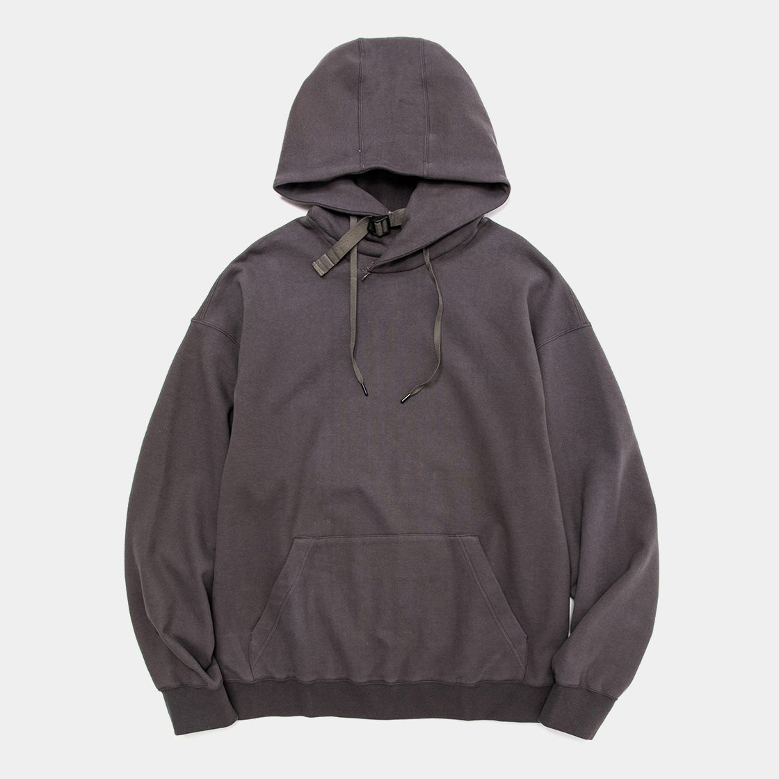 Open Hooded Sweat SH / Charcoal