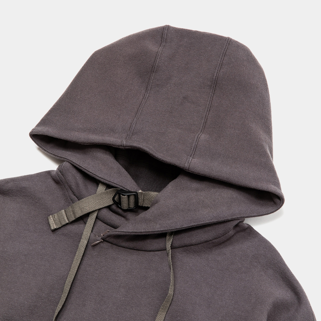 Open Hooded Sweat SH / Charcoal