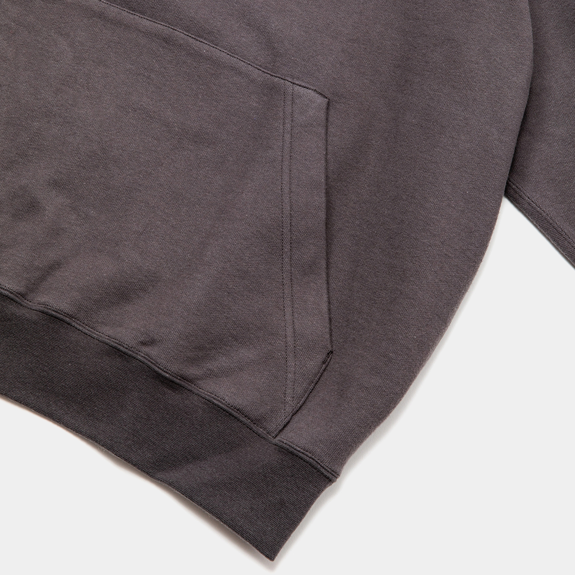 Open Hooded Sweat SH / Charcoal
