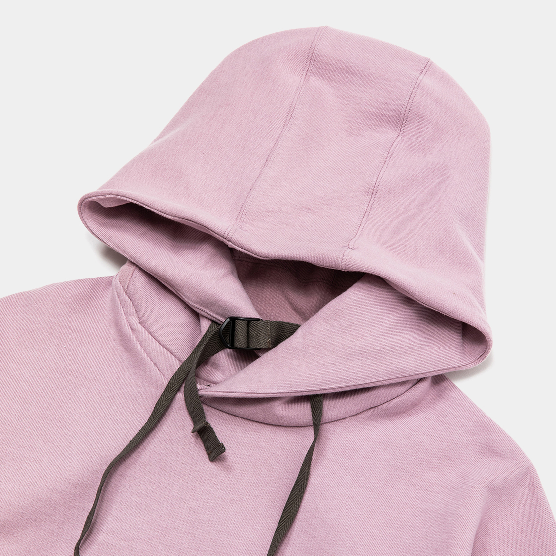 Open Hooded Sweat SH / Dawn Pink