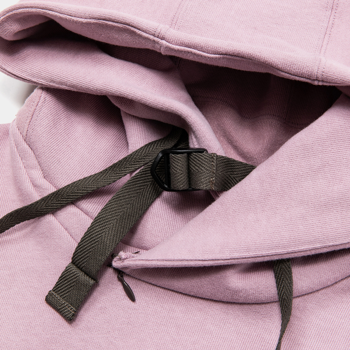 Open Hooded Sweat SH / Dawn Pink