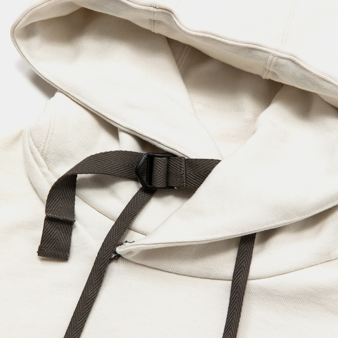 Open Hooded Sweat SH / Off White