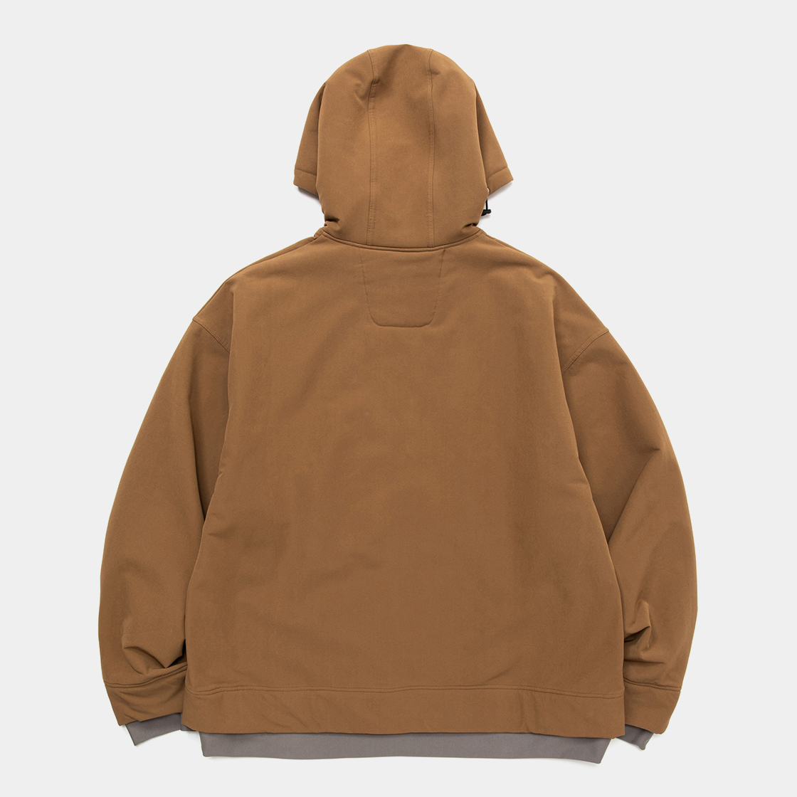 Brushed Lining Jog Hoodie / Coyote