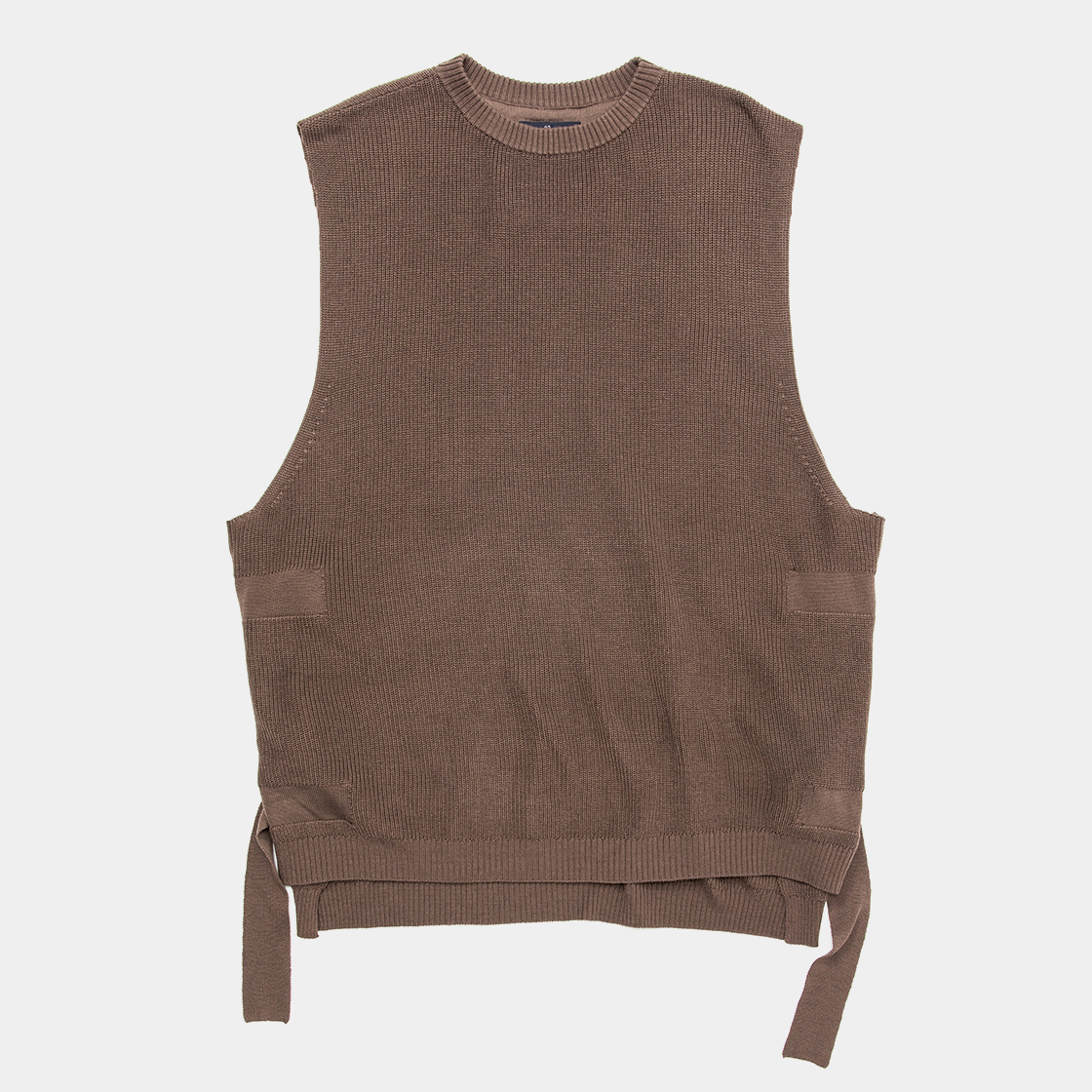 Cupra Knit Vest / Brown