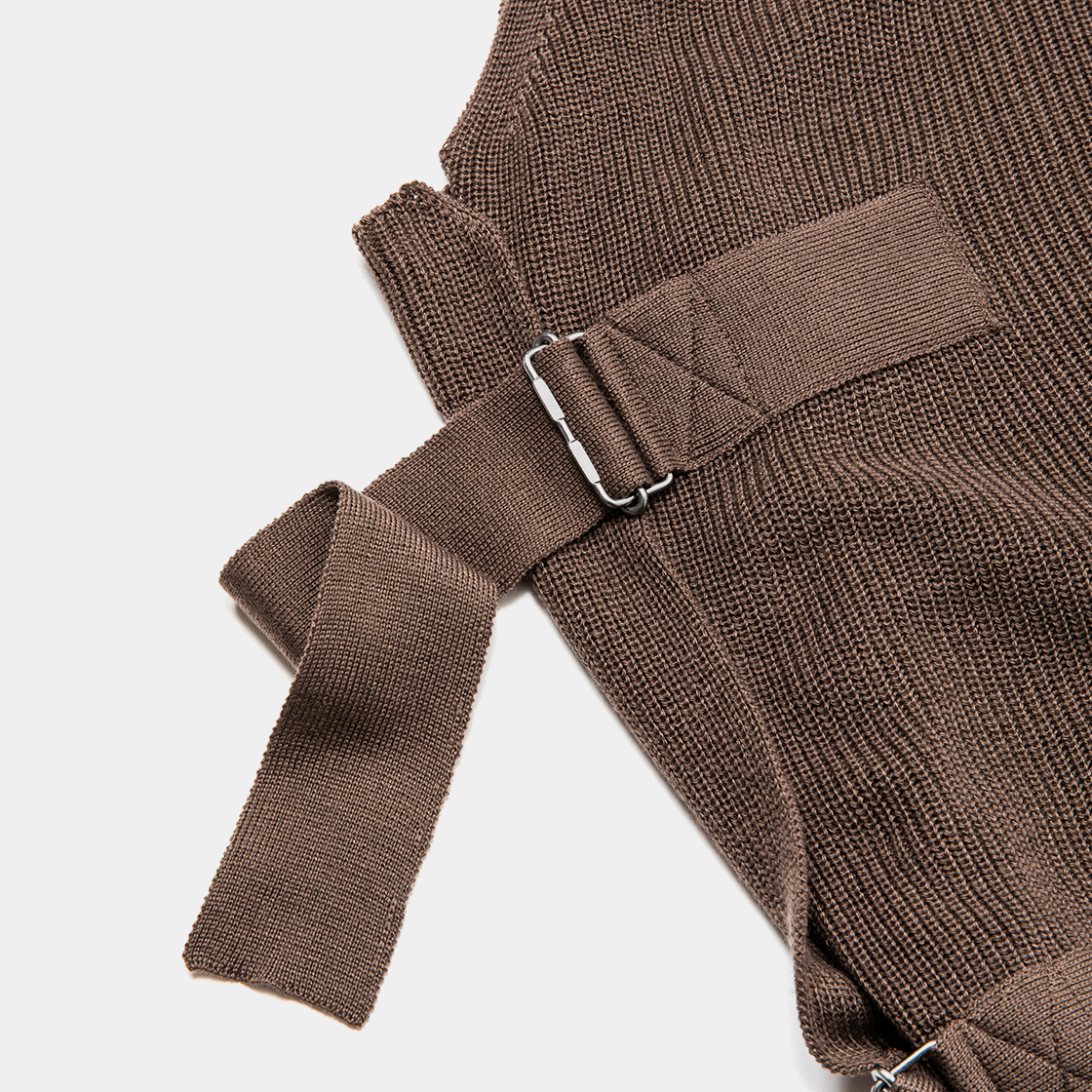 Cupra Knit Vest / Brown