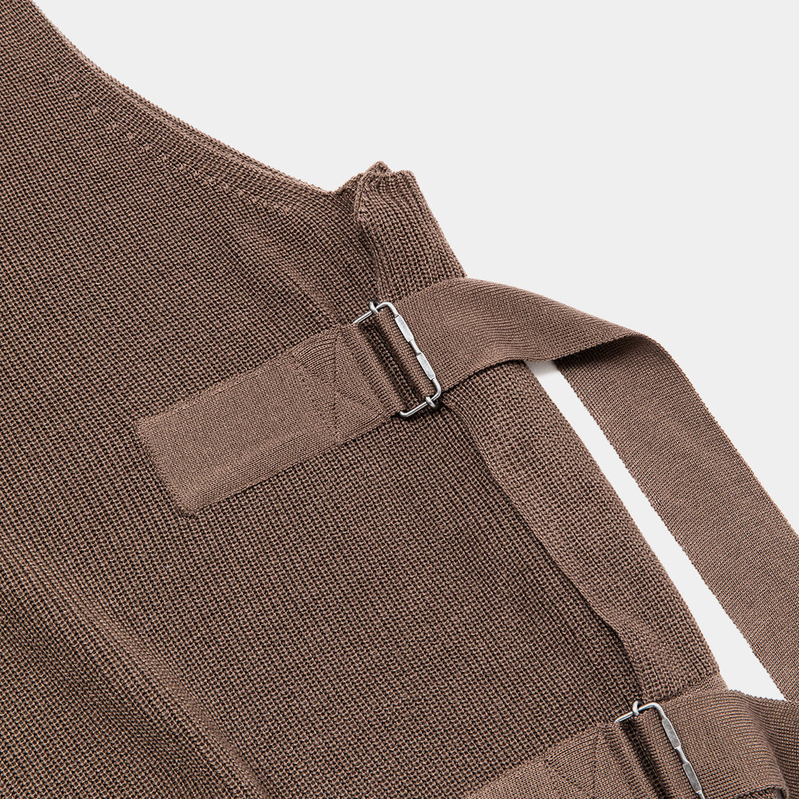 Cupra Knit Vest / Brown