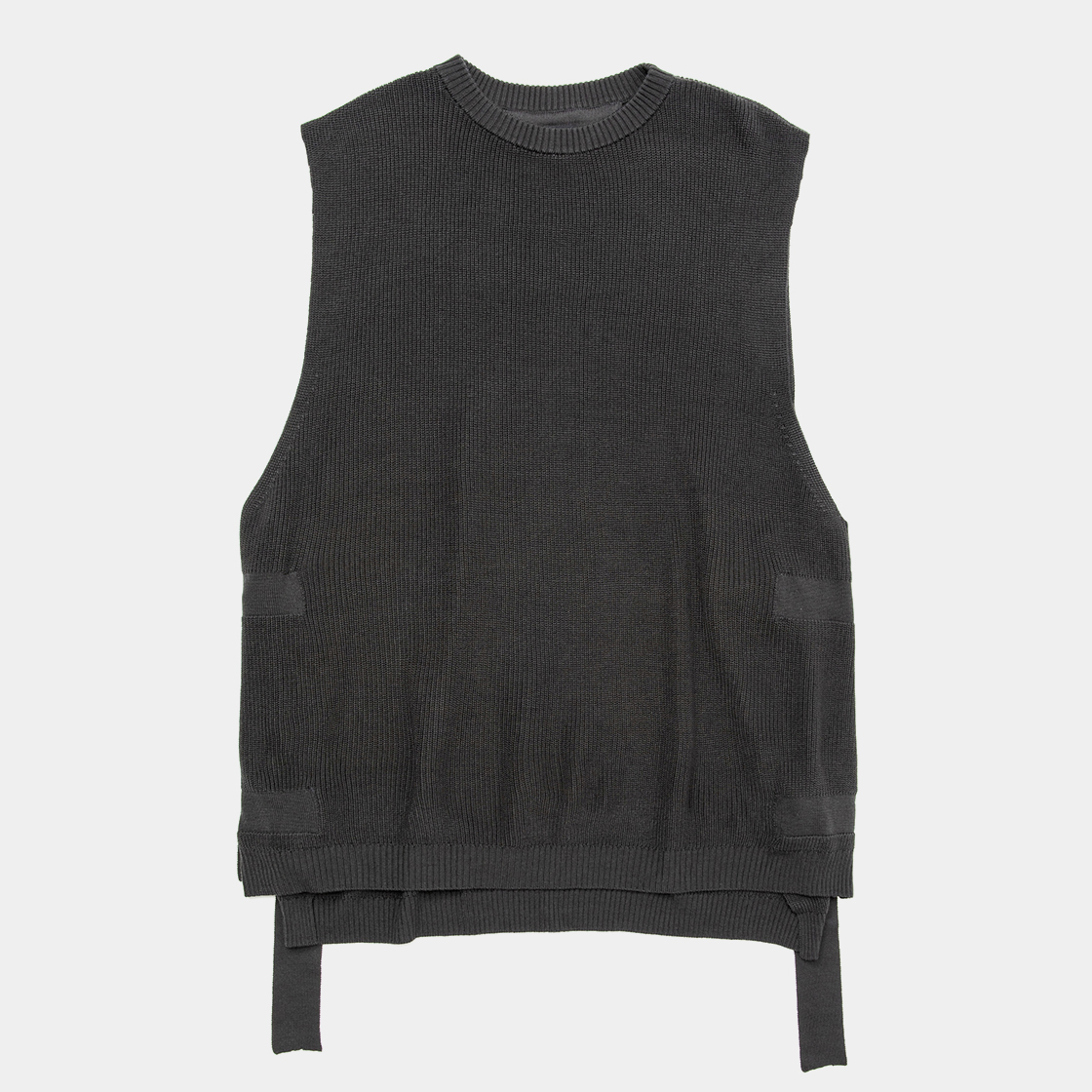 Cupra Knit Vest / Charcoal