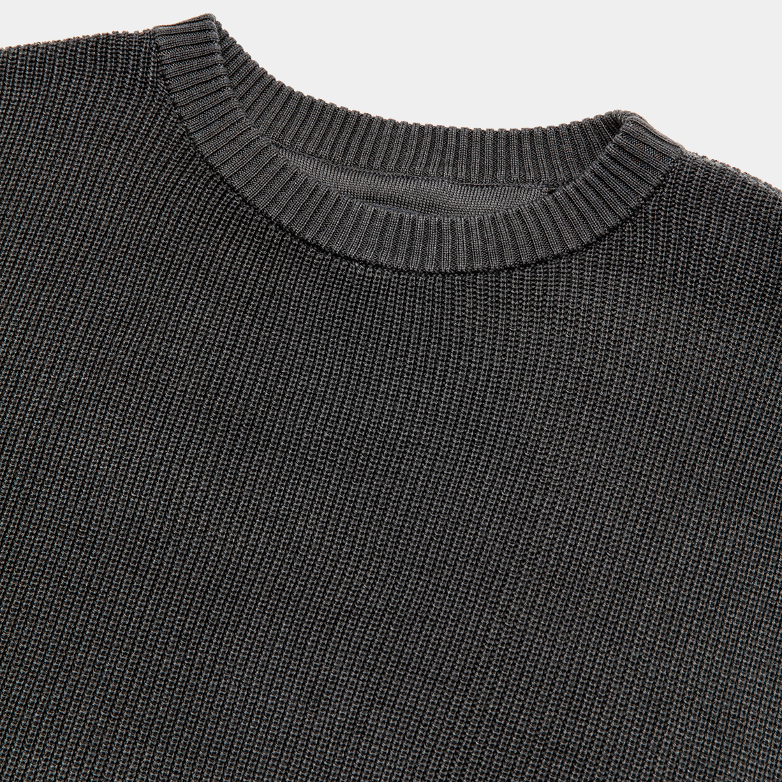 Cupra Knit Vest / Charcoal