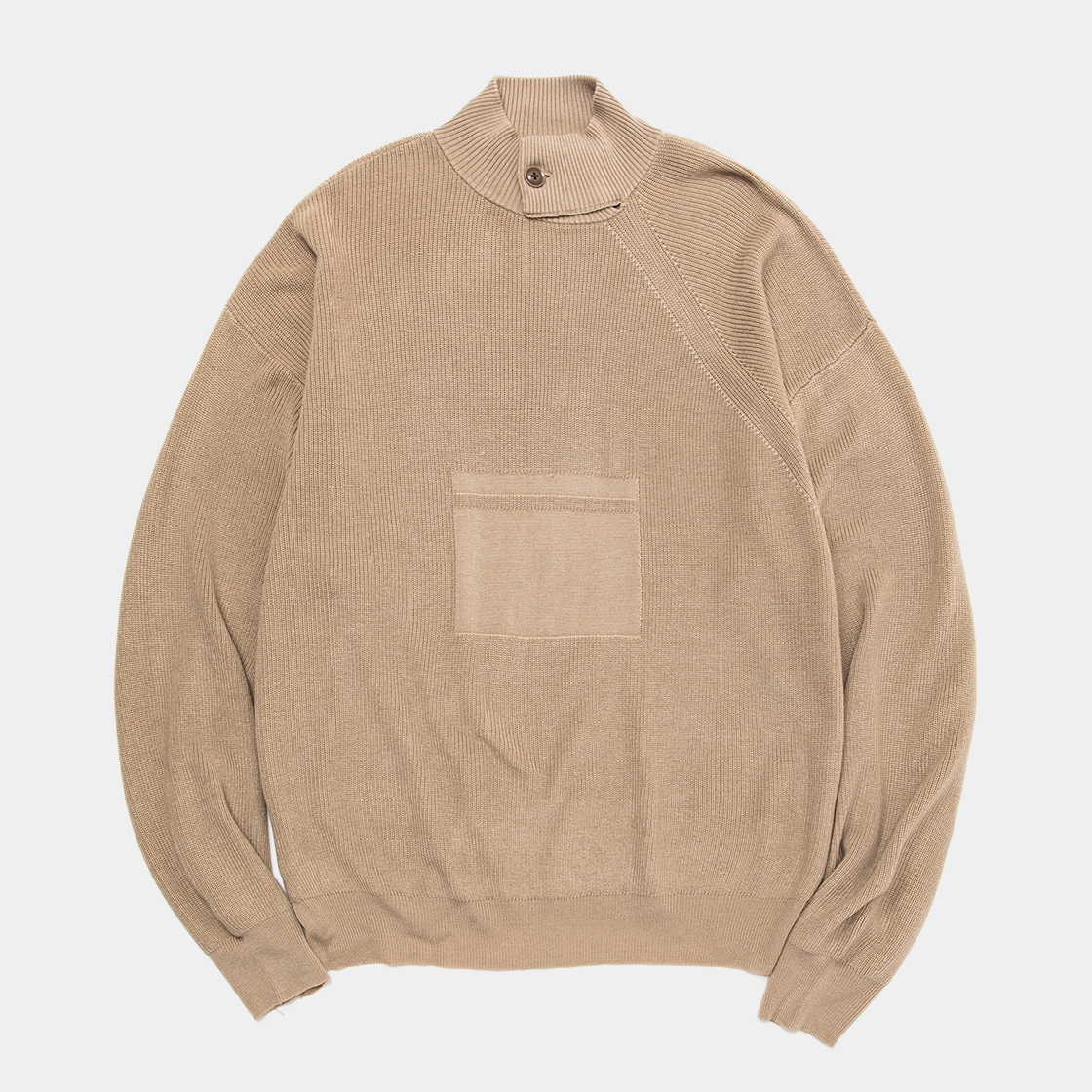 Cupra OP High Neck Knit / Beige