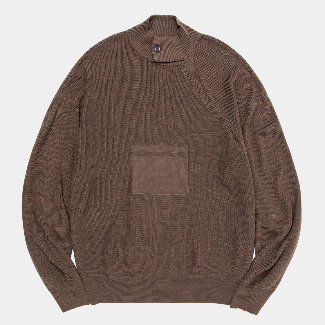 Cupra OP High Neck Knit / Brown