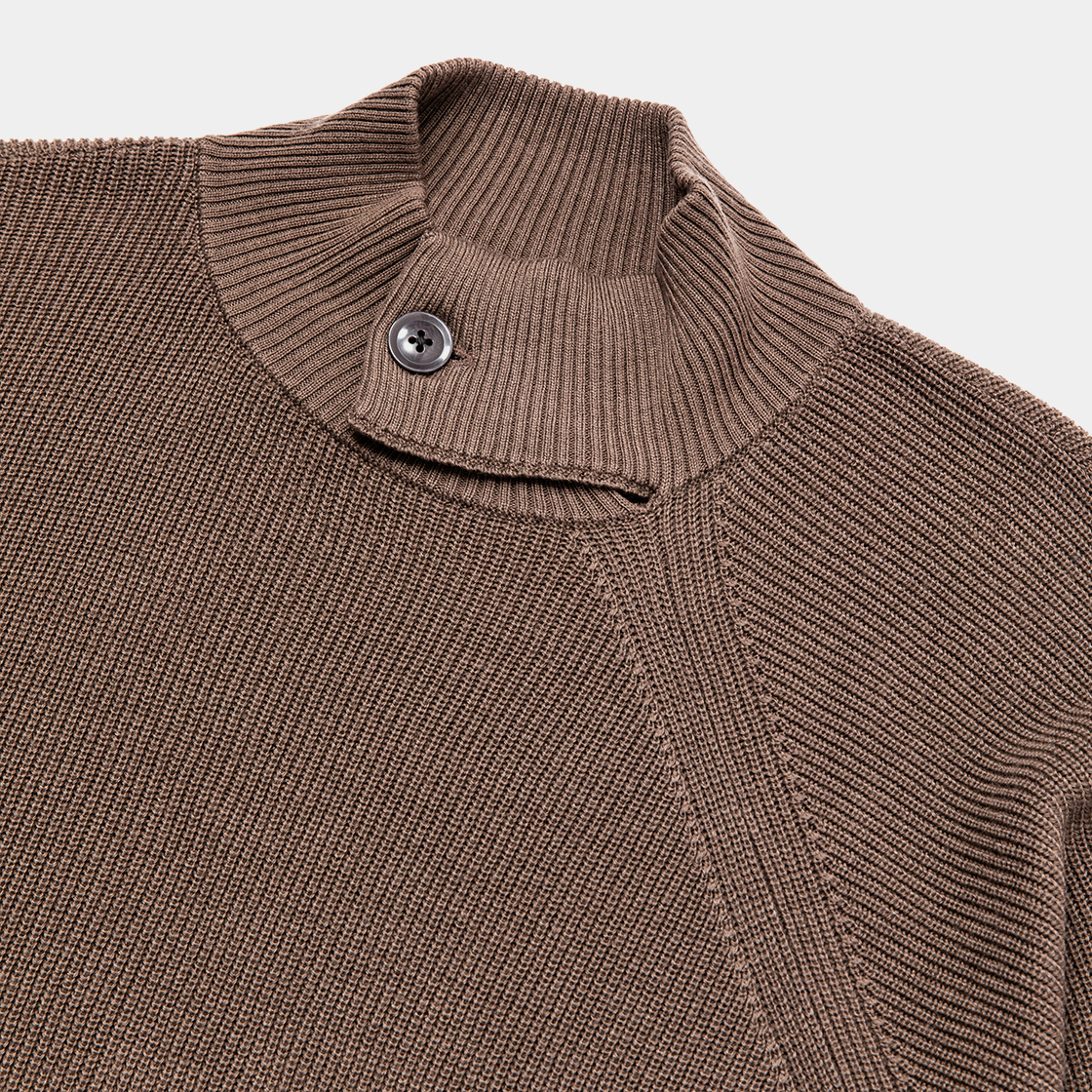 Cupra OP High Neck Knit / Brown