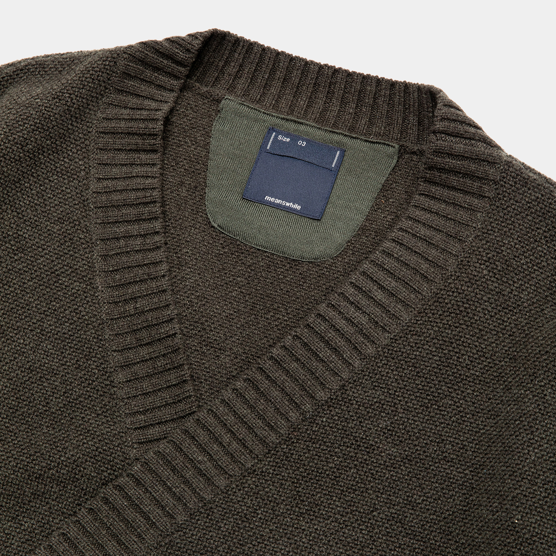 Double Knit Cardigan / D.Forest