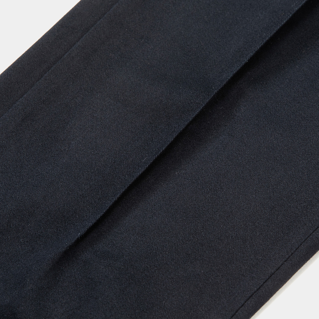 Satin Flannel Blur Trouser / Navy