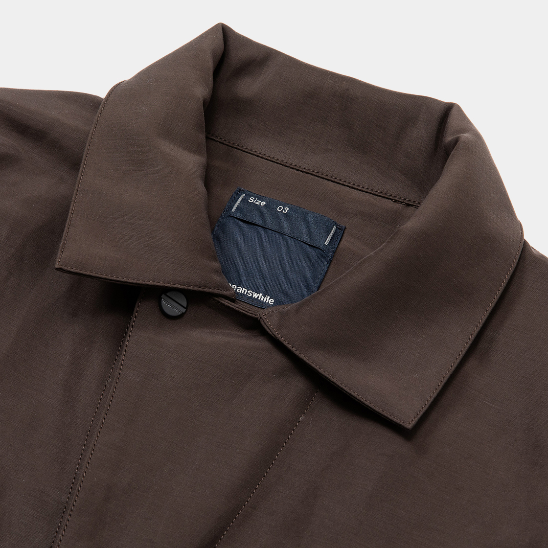 Back Grosgrain Overall / D.Brown