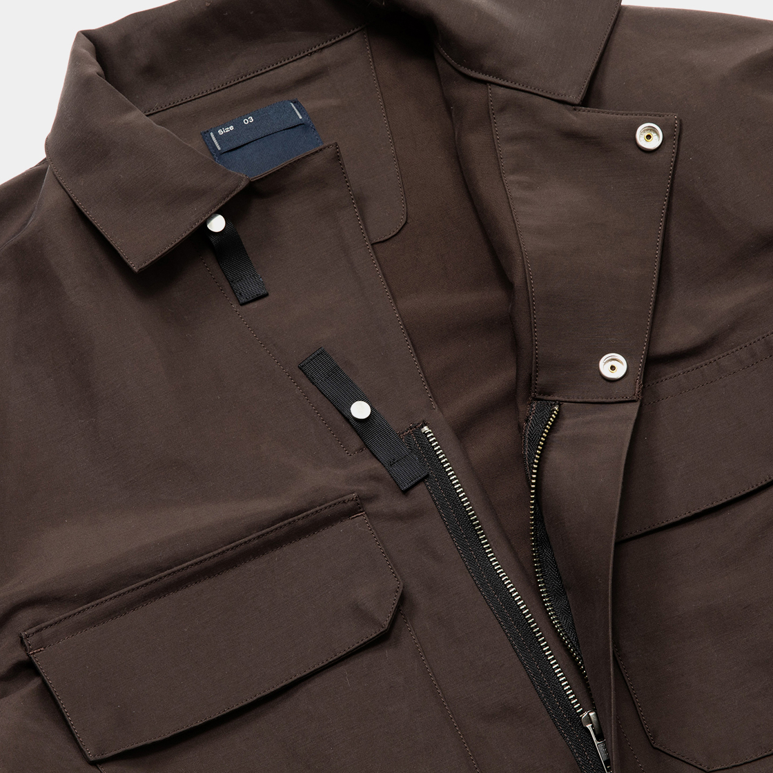 Back Grosgrain Overall / D.Brown