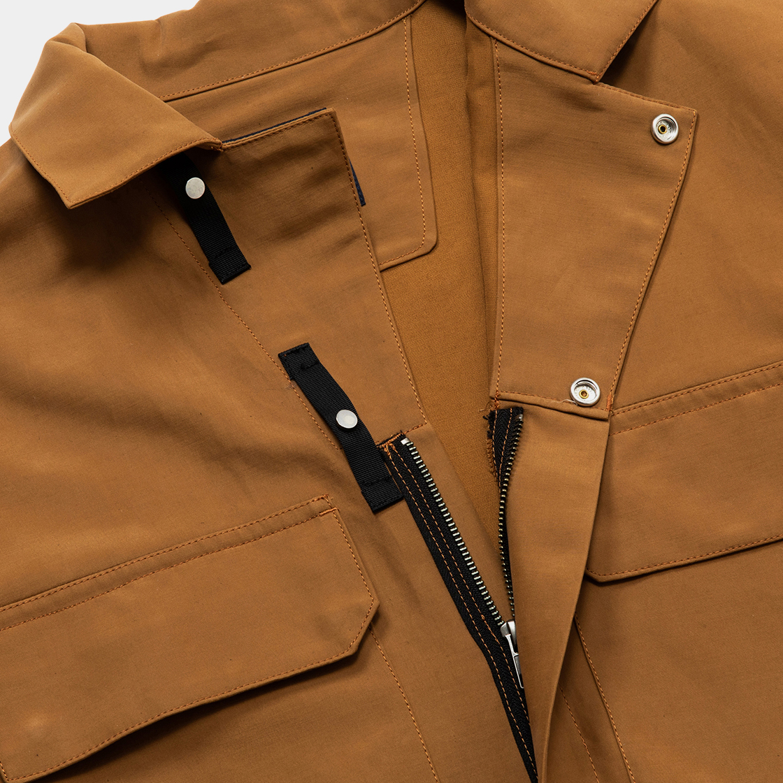 Back Grosgrain Overall / Tan
