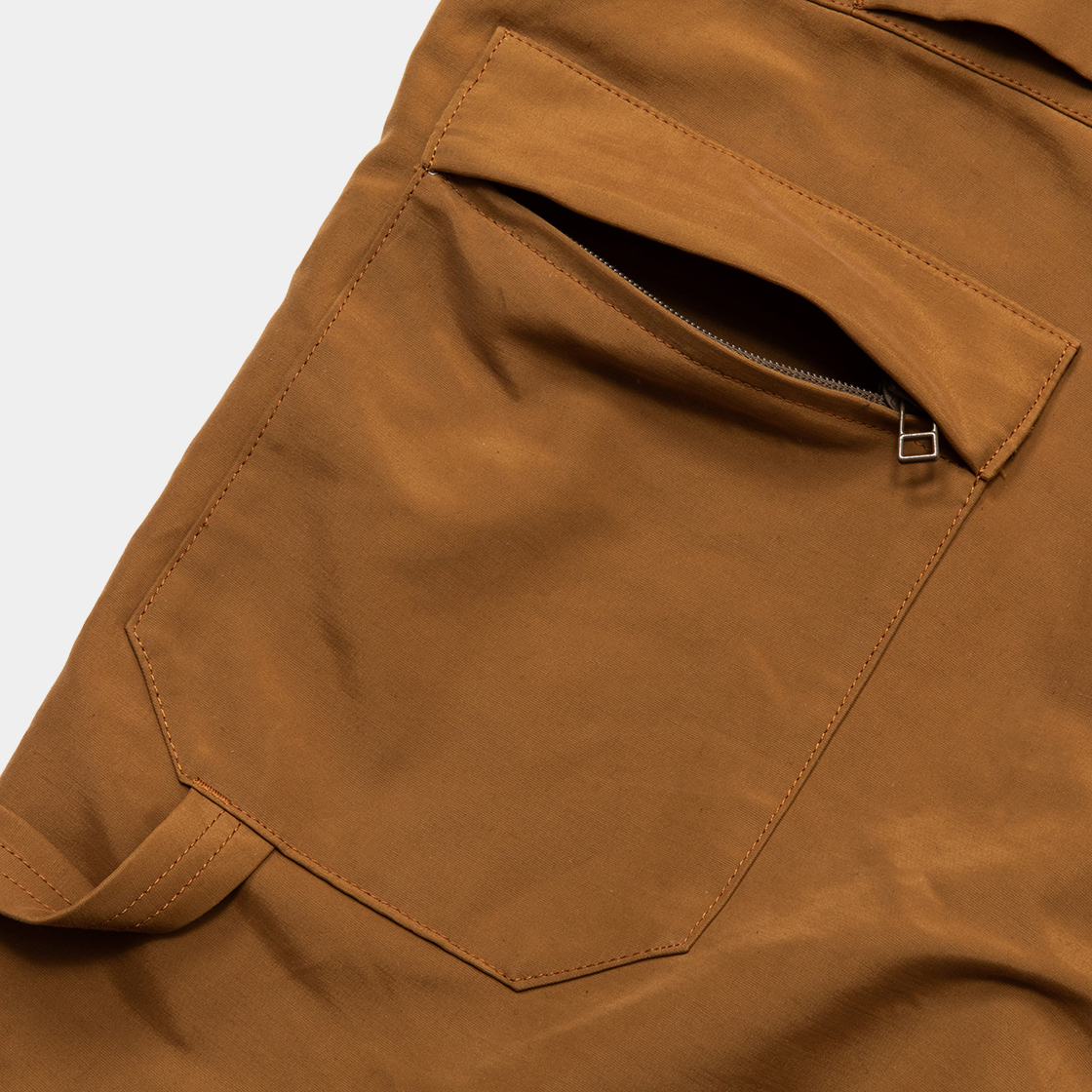 Back Grosgrain Overall / Tan