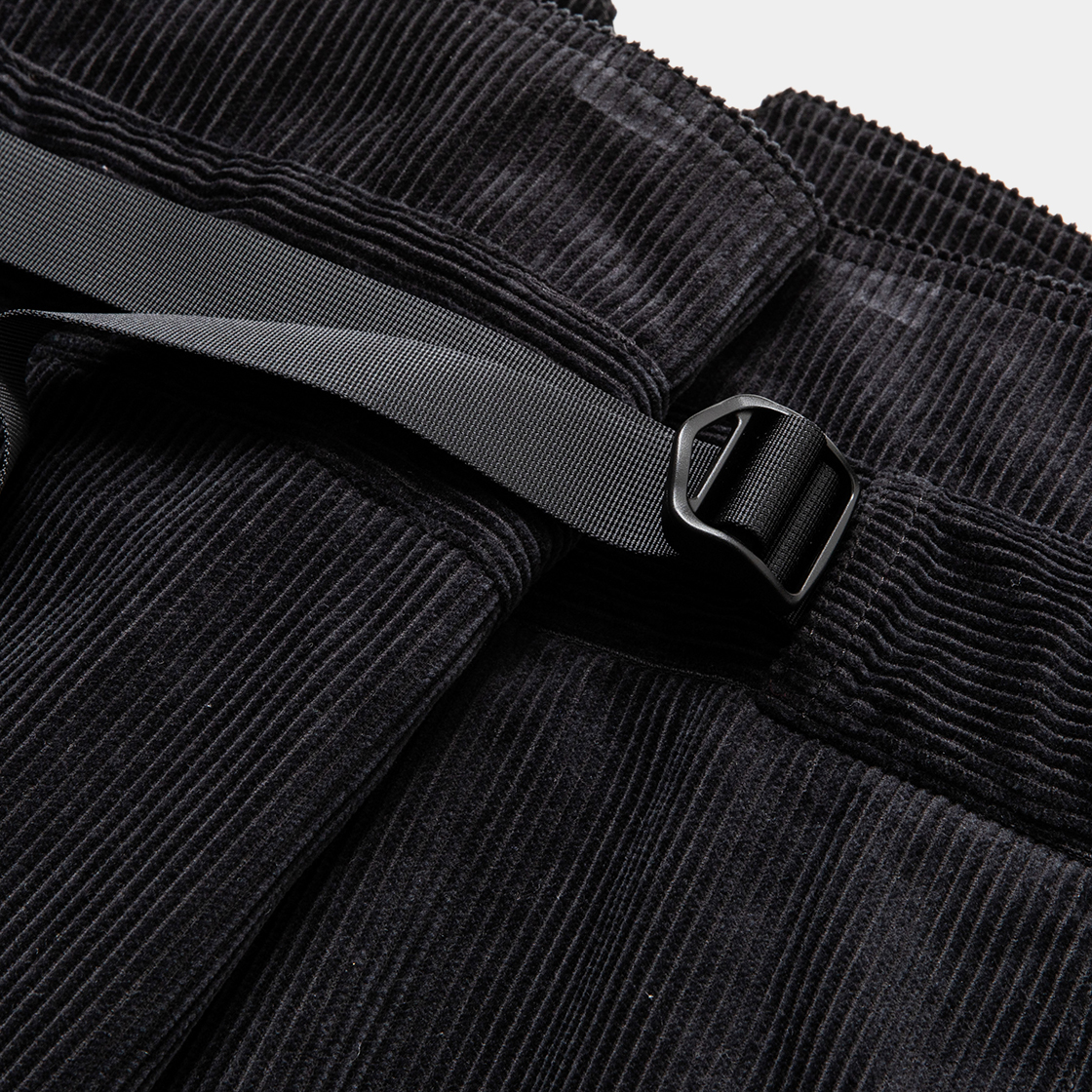 Corduroy Fat Wrap PT / Off Black