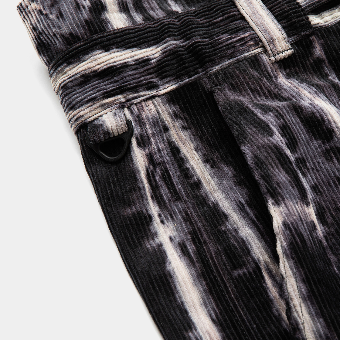 Dyed Corduroy Fat Wrap PT / Mineral
