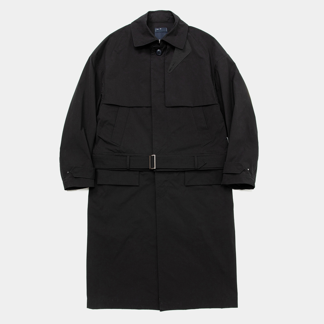 Crisp Split Overcoat / Sumi