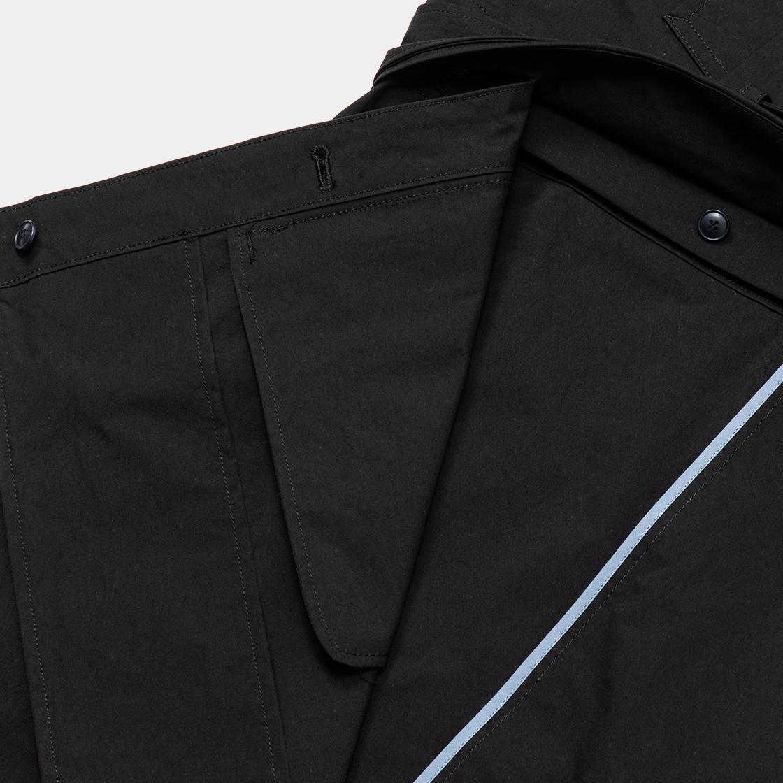 Crisp Split Overcoat / Sumi