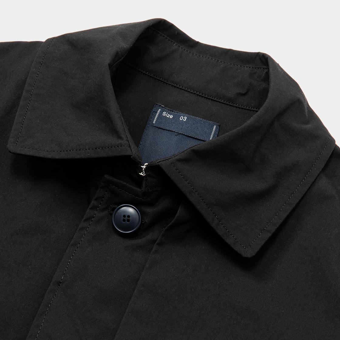 Crisp Split Overcoat / Sumi