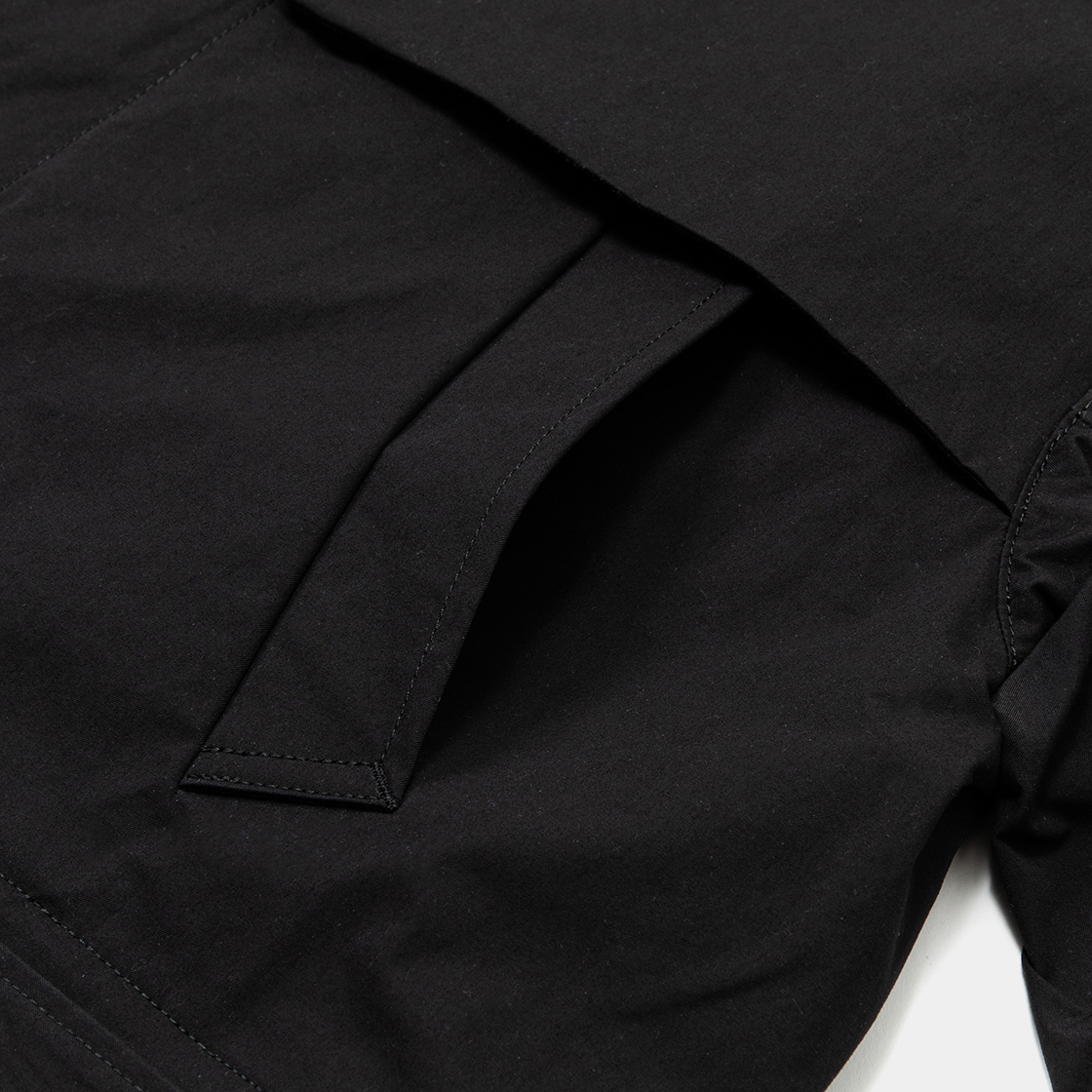 Crisp Split Overcoat / Sumi