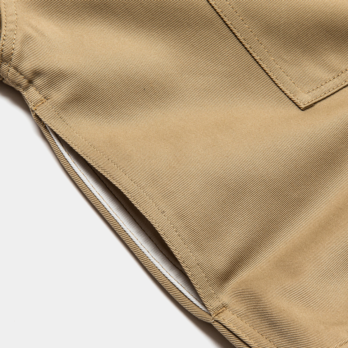 Pleated Sleeve Blouse×Dickies® / Beige