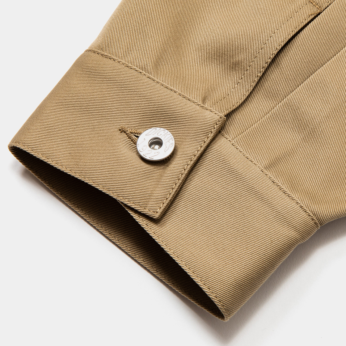 Pleated Sleeve Blouse×Dickies® / Beige
