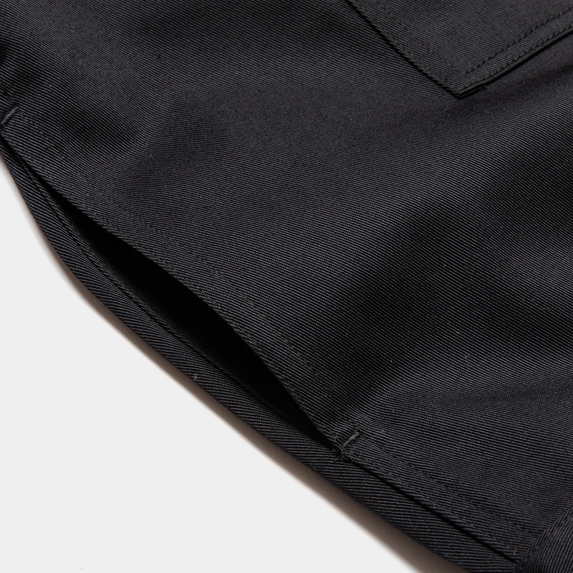 Pleated Sleeve Blouse×Dickies® / Black