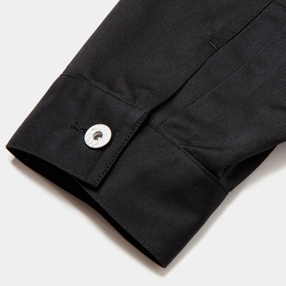 Pleated Sleeve Blouse×Dickies® / Black