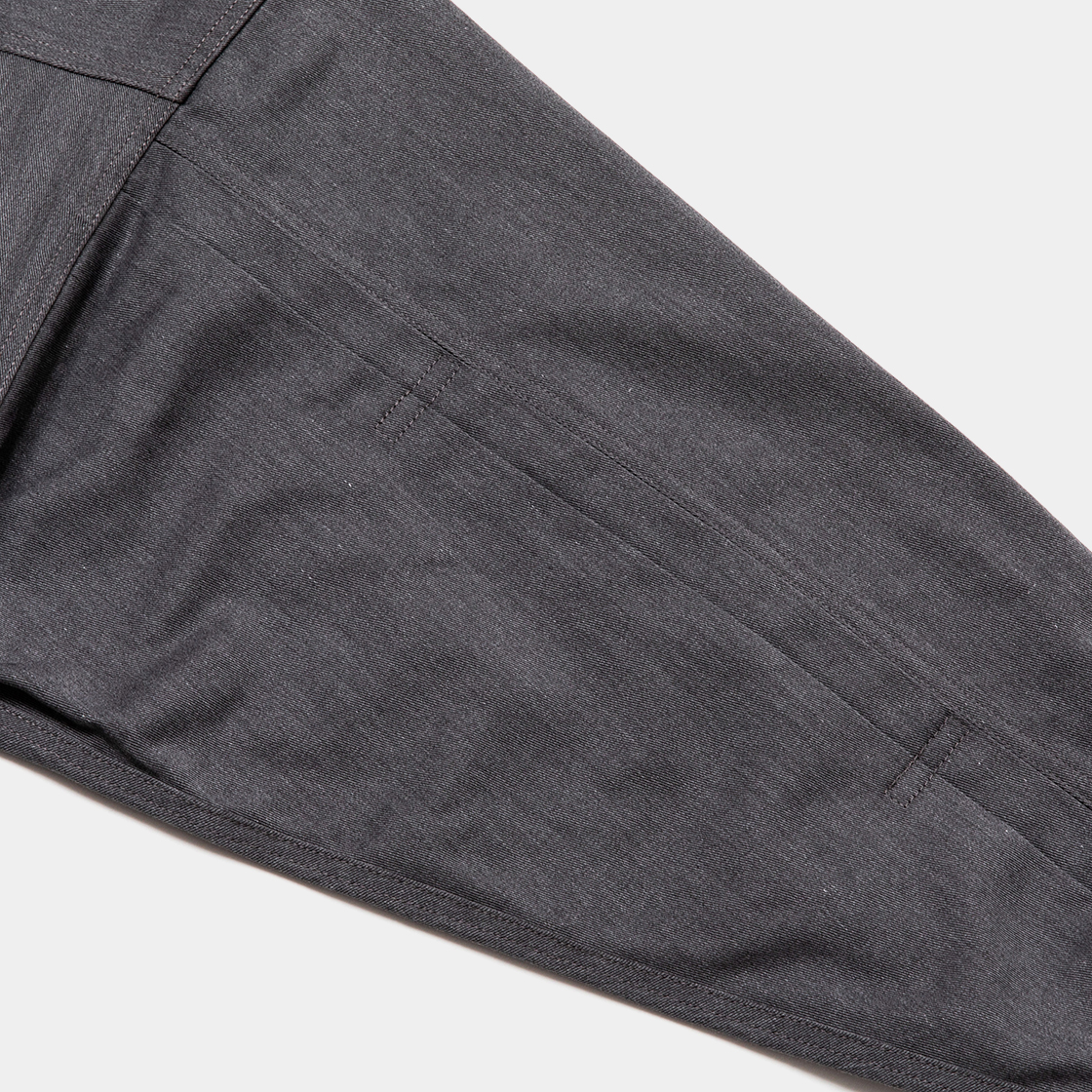 Pleated Sleeve Blouse×Dickies® / Charcoal