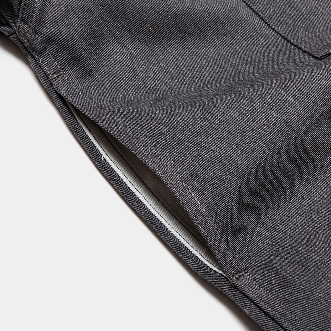 Pleated Sleeve Blouse×Dickies® / Charcoal