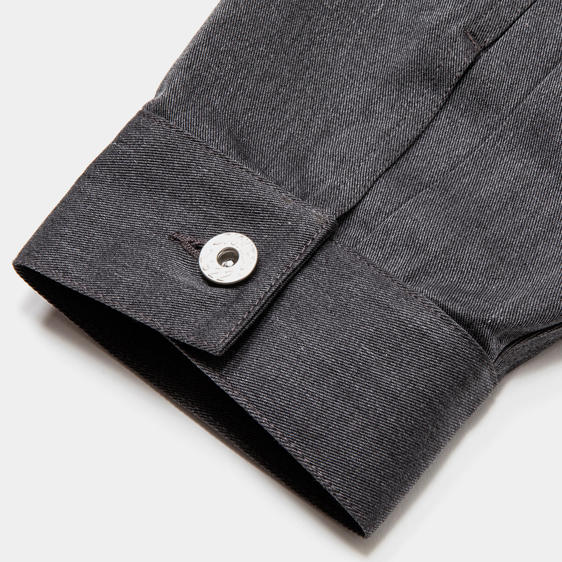 Pleated Sleeve Blouse×Dickies® / Charcoal