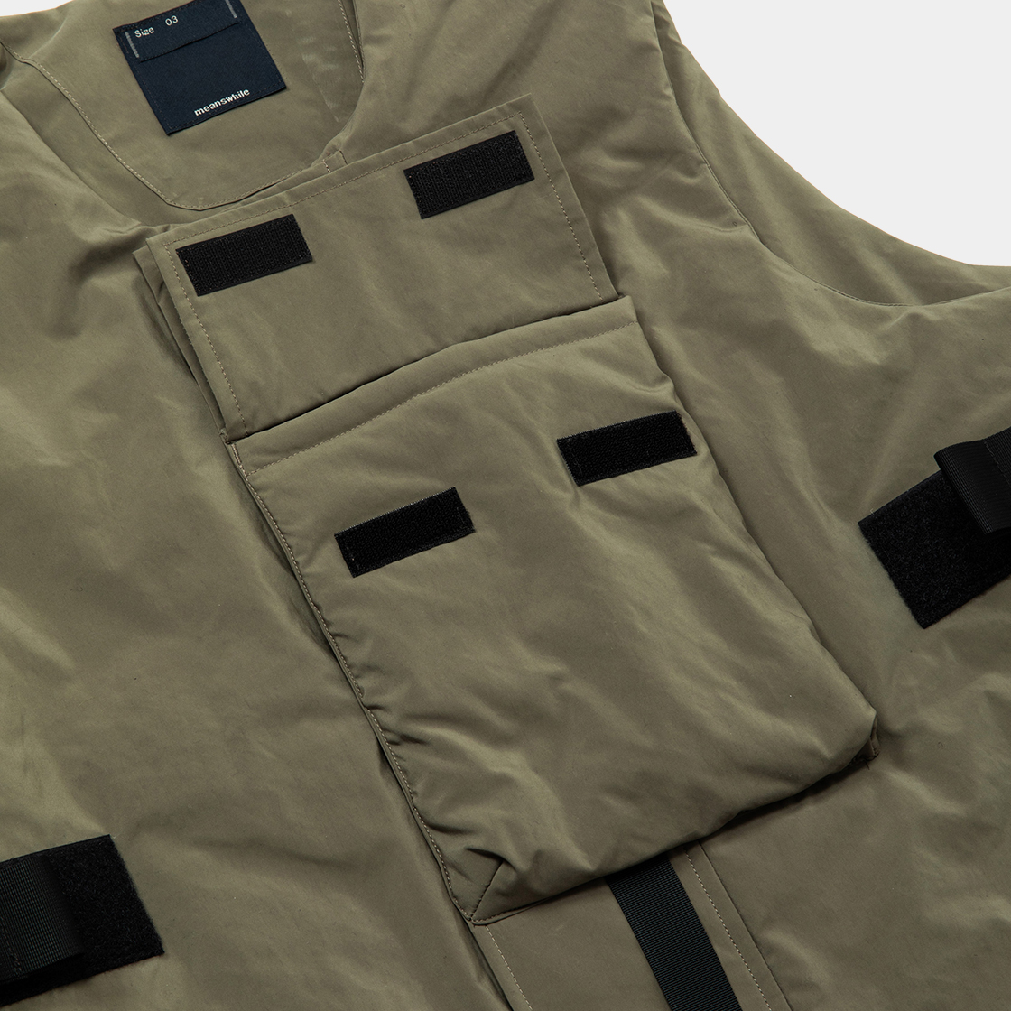 Padding Body Armor Vest / Khaki