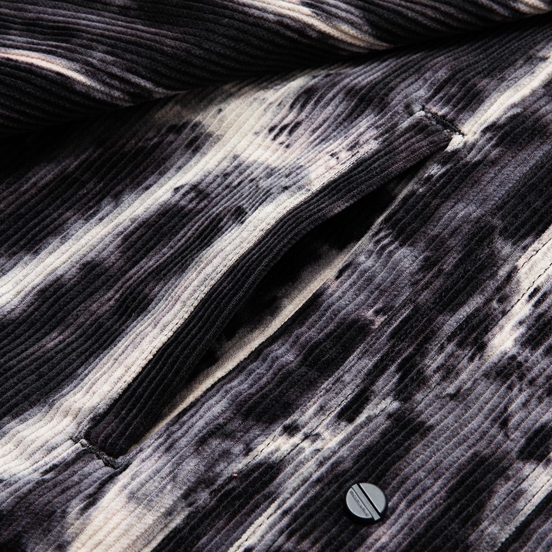 Dyed Corduroy Big Flap Blouson /  Mineral