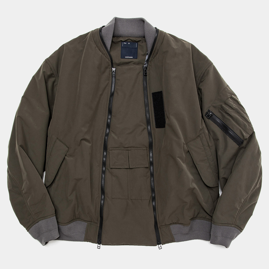 Loop Zip MA1 / Khaki