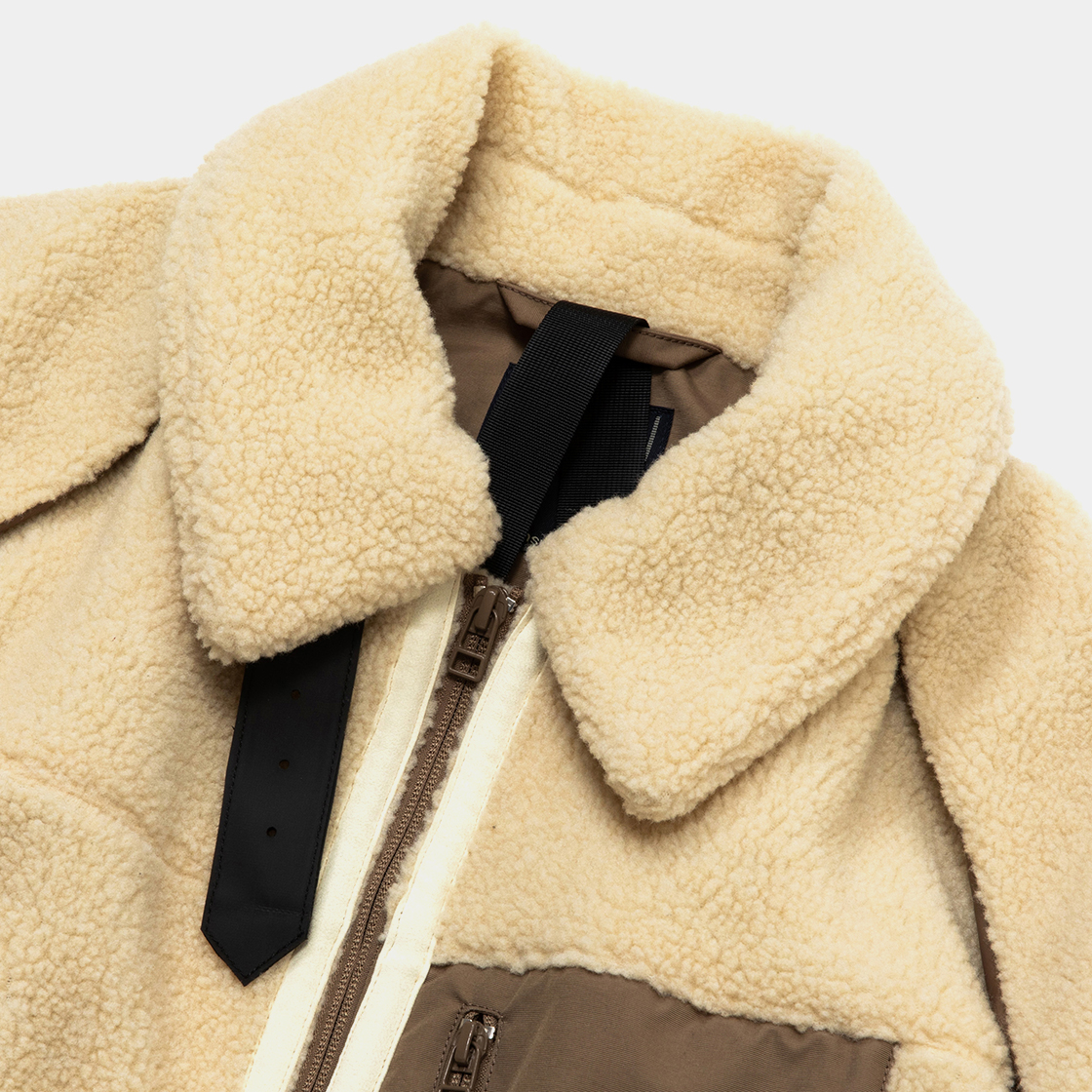 Retro Fleece B3 / Natural