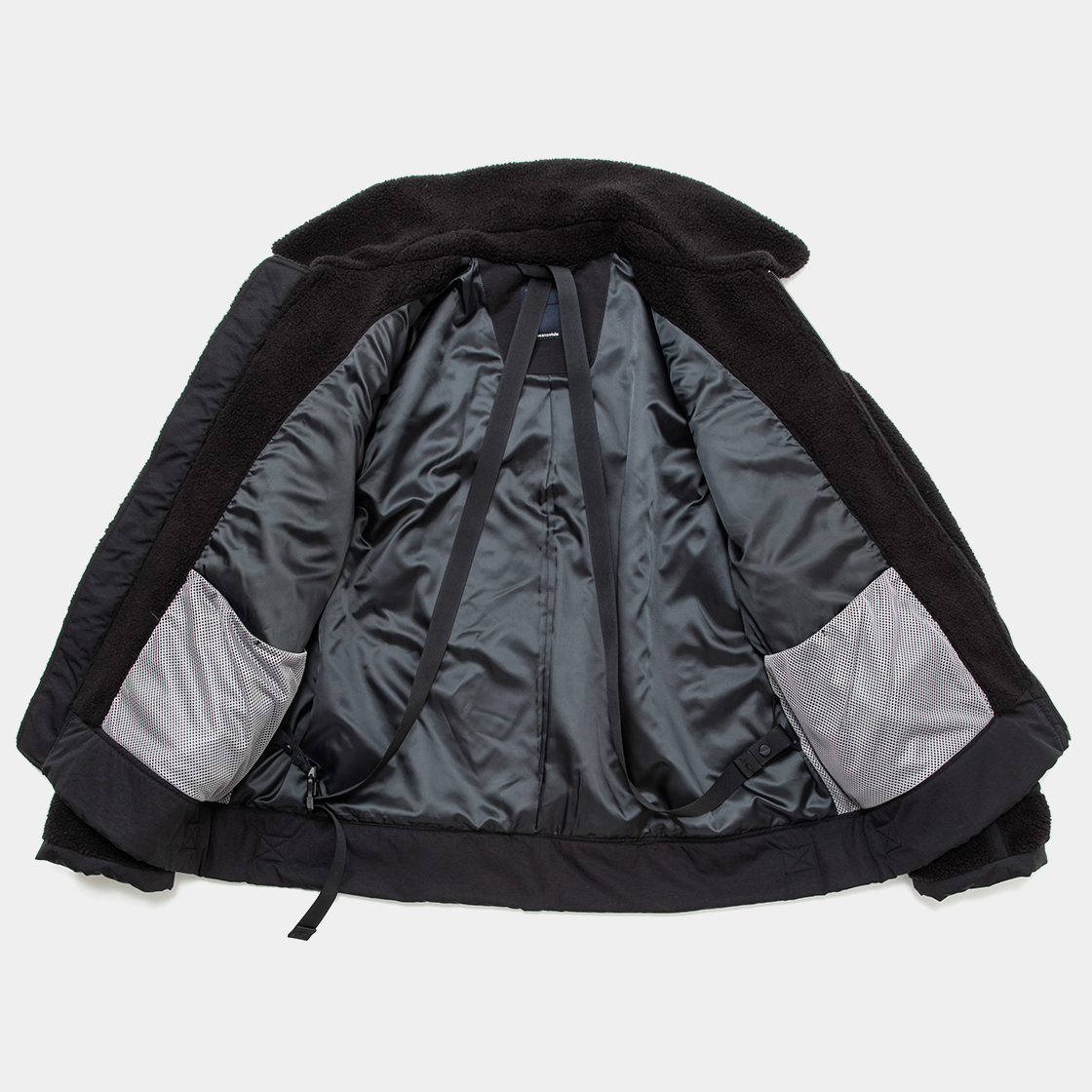 Retro Fleece B3 / Off Black