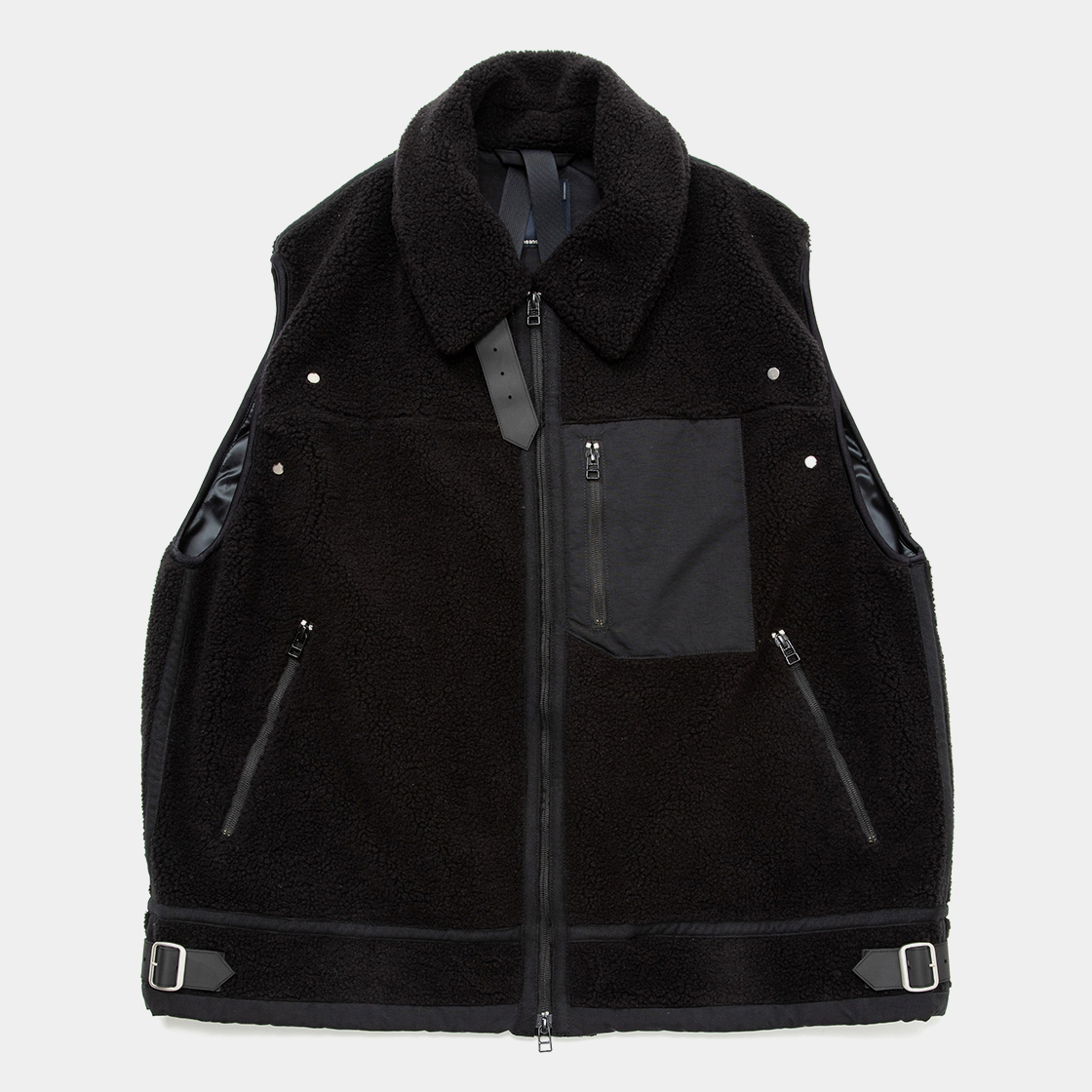 Retro Fleece B3 / Off Black