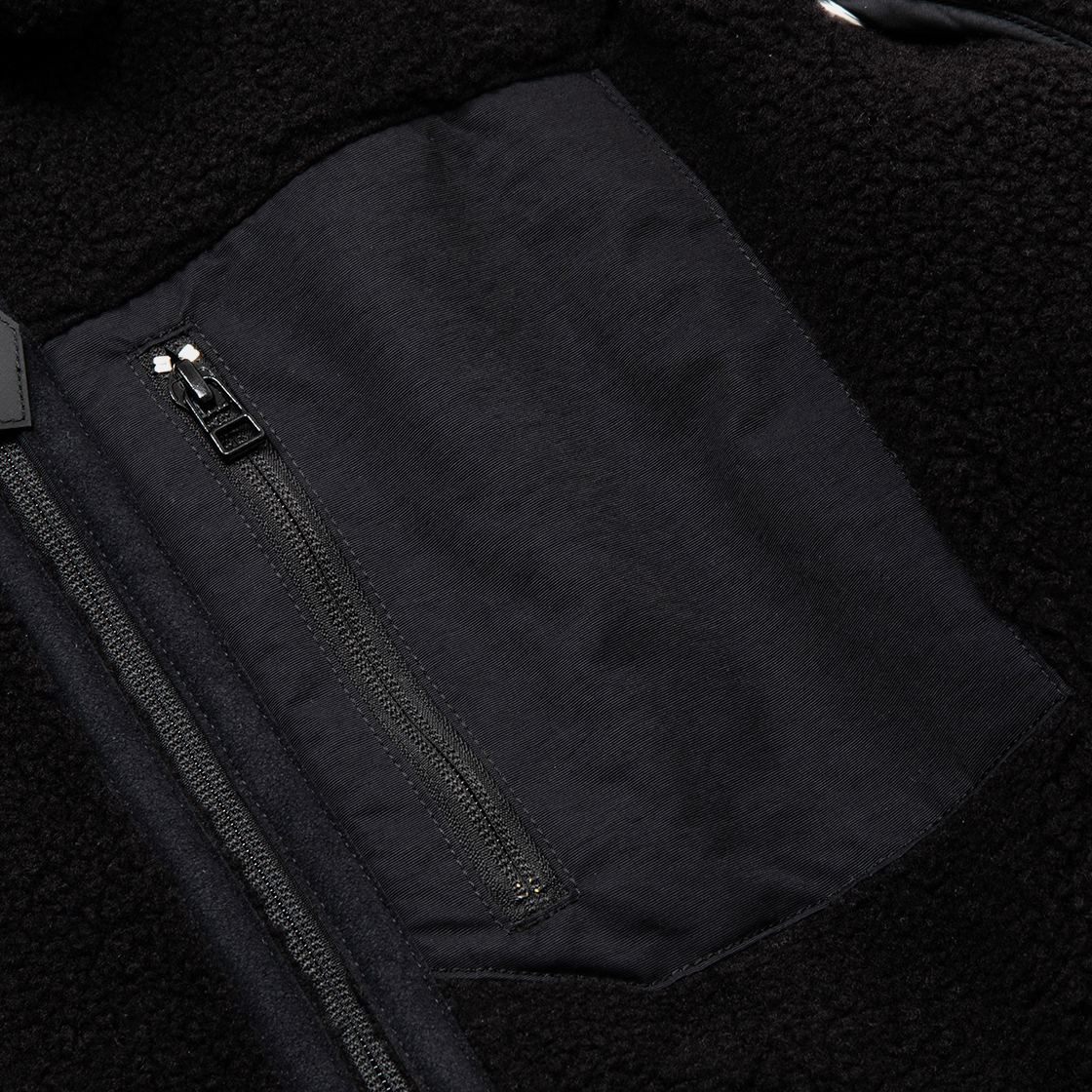 Retro Fleece B3 / Off Black