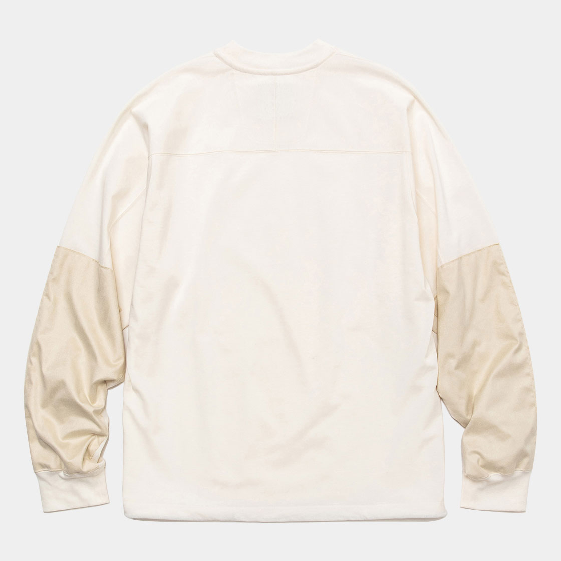 Split Yoke Sleeve L/S Tee / Off White