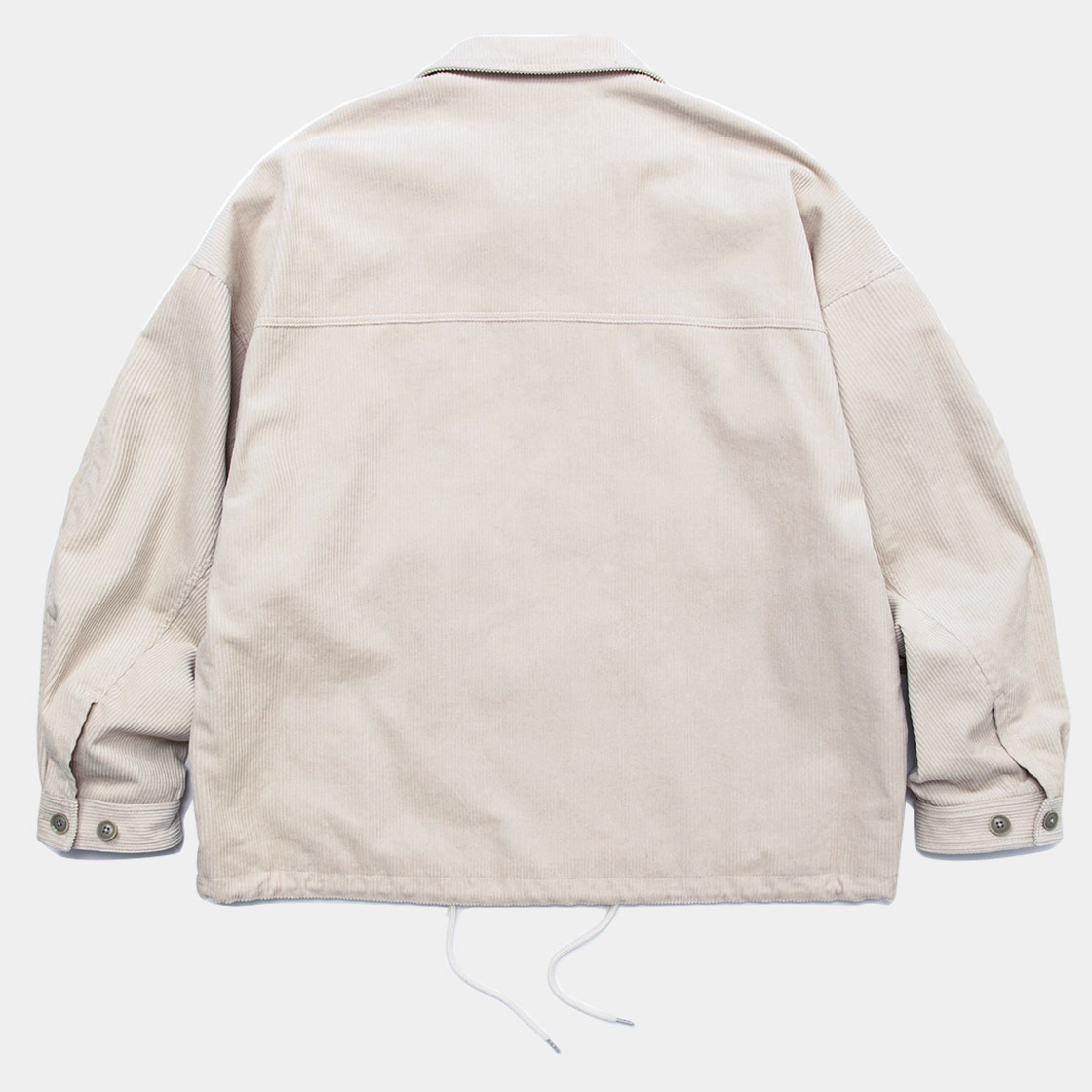 Corduroy Big Flap Blouson /  Off White