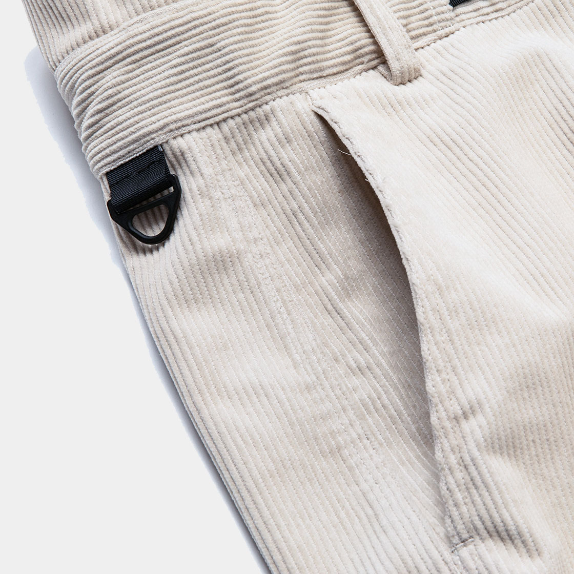 Corduroy Fat Wrap PT / Off White