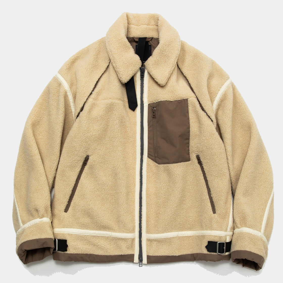 Retro Fleece B3 / Natural