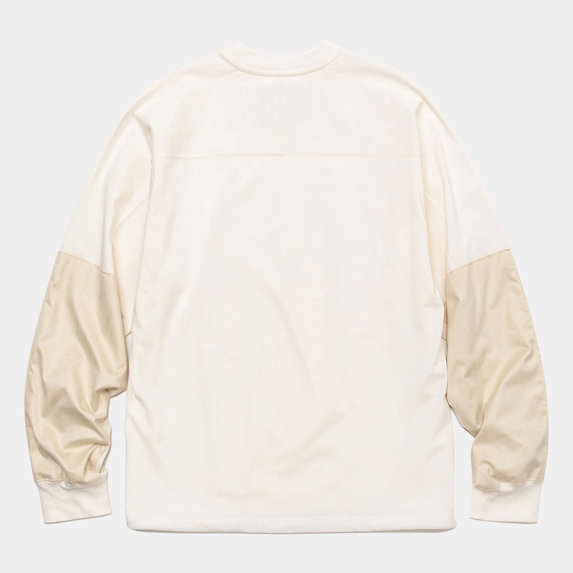 Split Yoke Sleeve L/S Tee / Off White