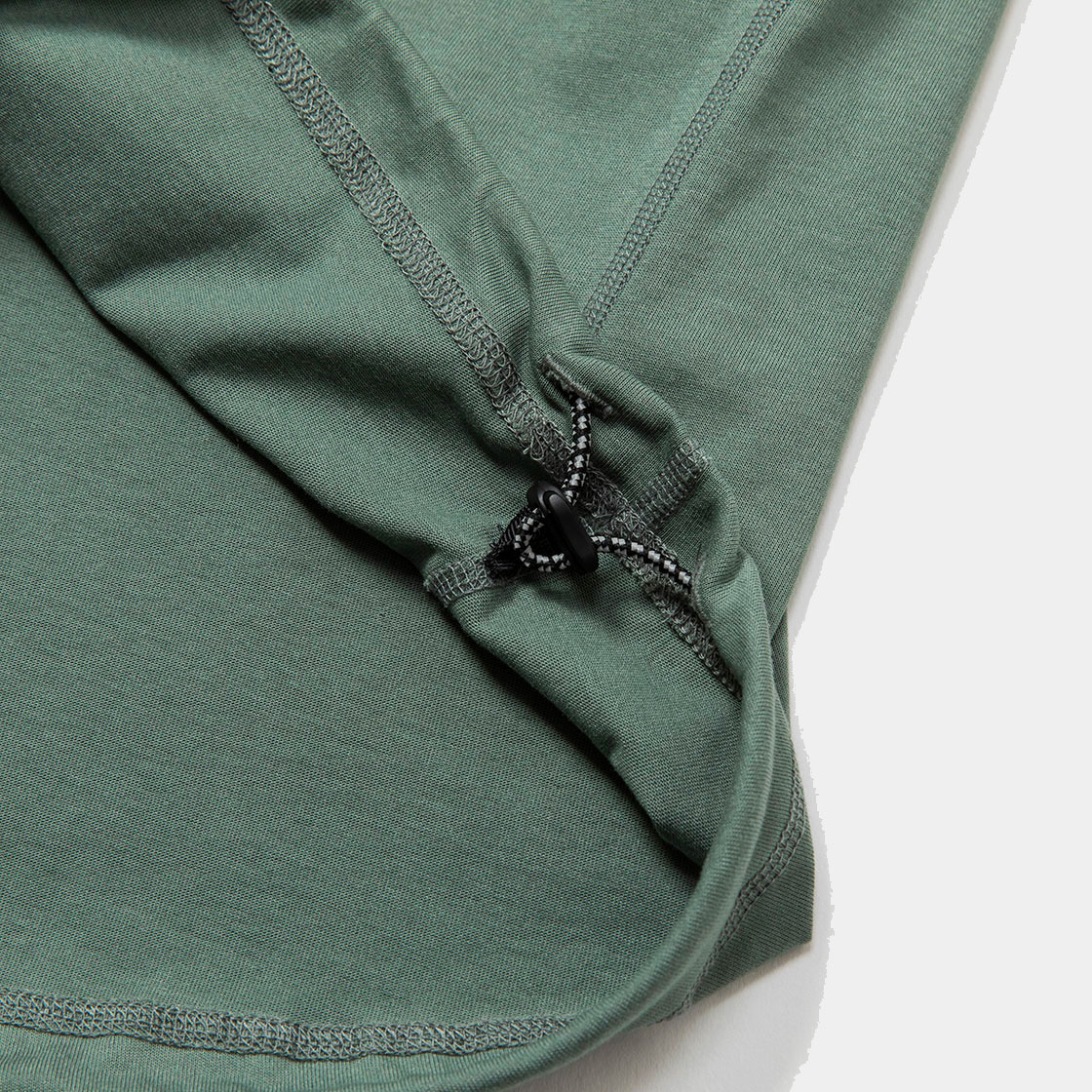 Half Zip L/S Tee / Olive