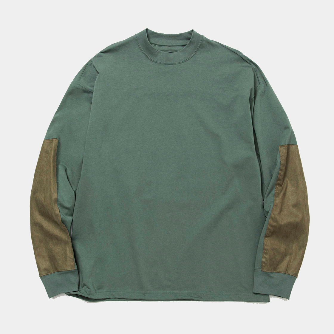 Split Yoke Sleeve L/S Tee / Olive